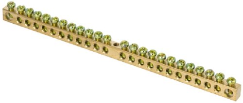 Шина EKF PROxima PEN "земля-ноль" 6х9мм 24/1 24 группы крепление по центру картинка 